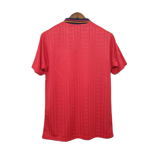 Camisa Espanha Titular 1994 - Retrô - Central das Camisas