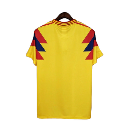 Camisa Colômbia Titular 1990 - Retrô - Central das Camisas