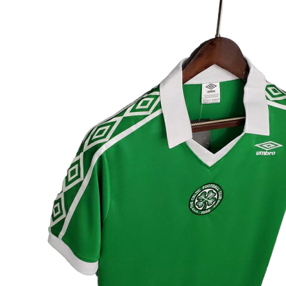 Camisa Celtic Titular 1980 - Retrô - Central das Camisas