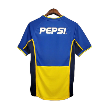 Camisa Boca Juniors Titular 2002 - Retrô - Central das Camisas