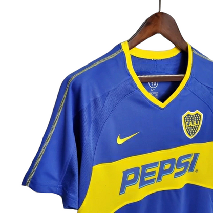 Camisa Boca Juniors Titular 03/04 - Retrô - Central das Camisas