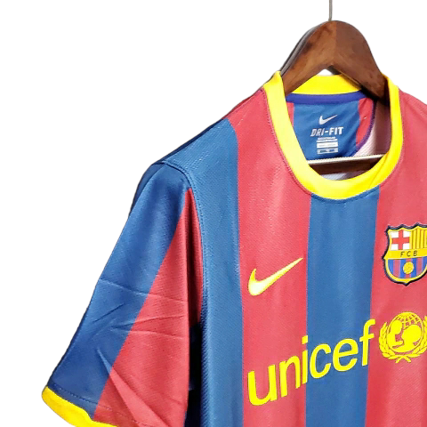 Camisa Barcelona Titular 10/11 - Retrô - Central das Camisas