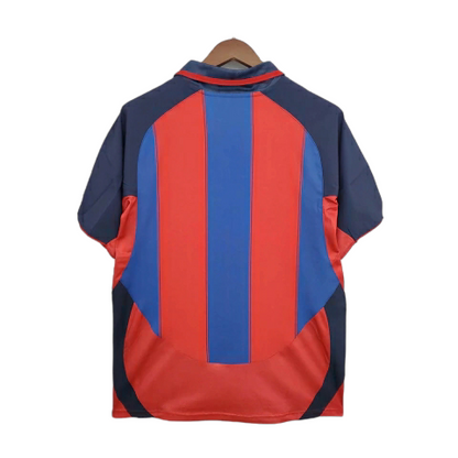 Camisa Barcelona Titular 03/04 - Retrô