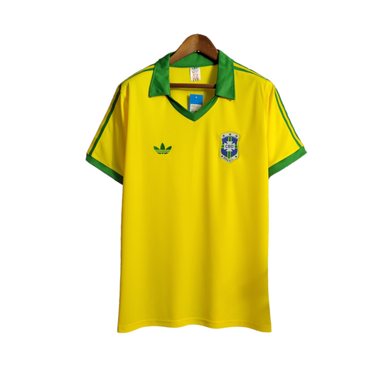 Camisa Brasil Titular 1979 - Retrô - Central das Camisas