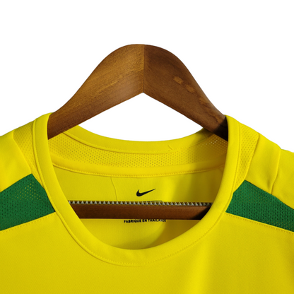 Camisa Brasil Titular 2002 - Retrô - Central das Camisas