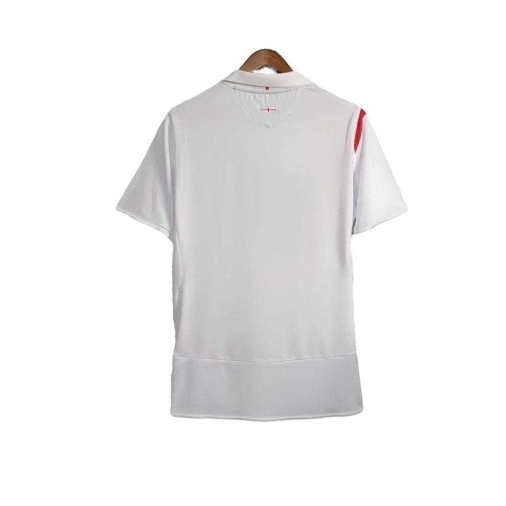 Camisa Inglaterra Titular 2005 - Retrô - Central das Camisas