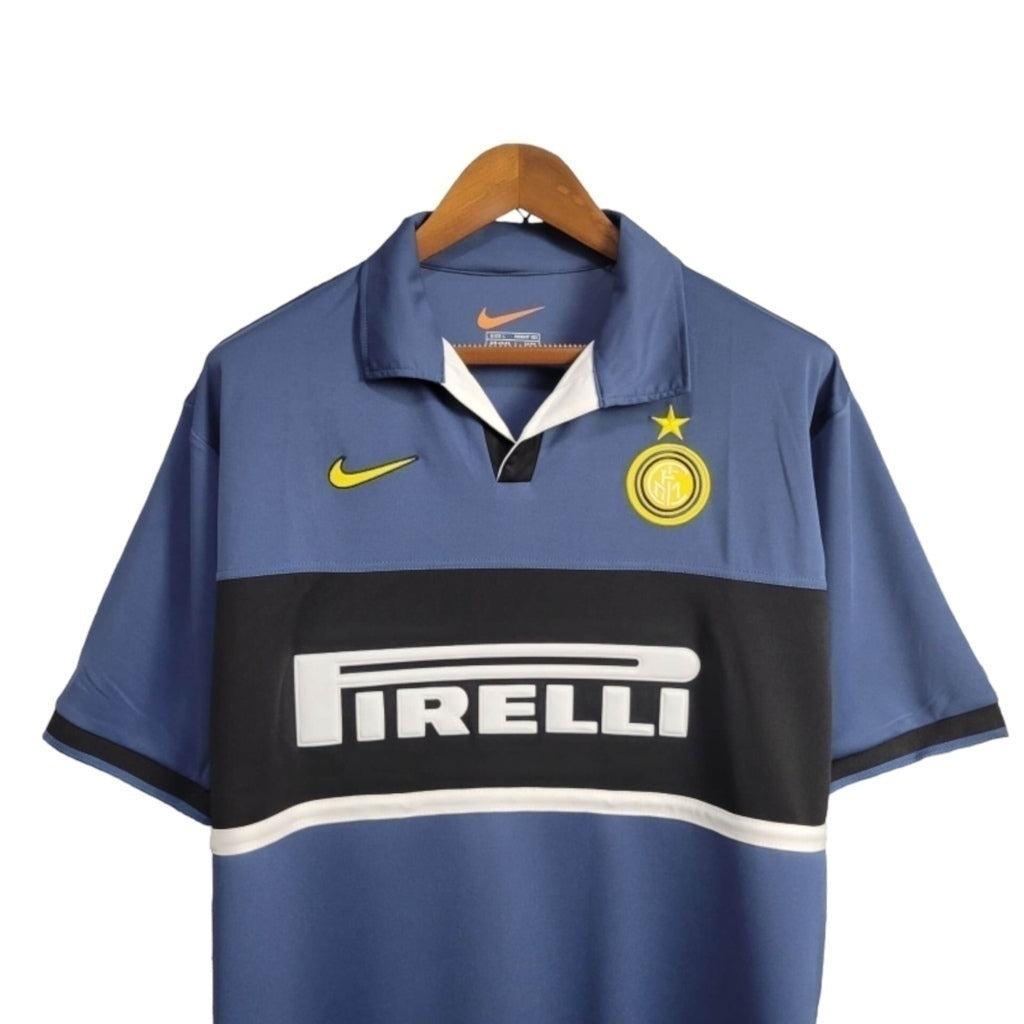 Camisa Inter de Milão Titular 98/99 - Retrô - Central das Camisas