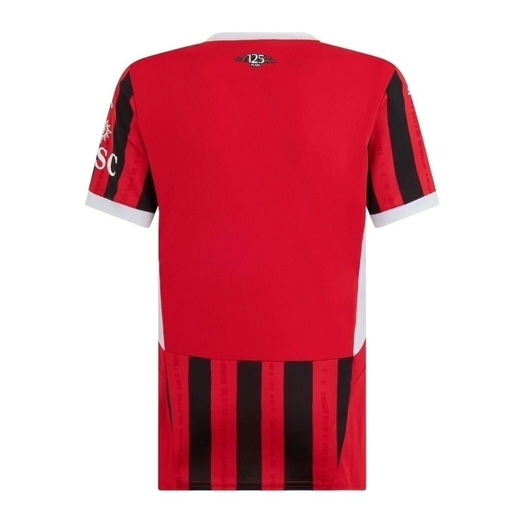 Camisa AC Milan Titular 24/25 - Feminina - Central das Camisas