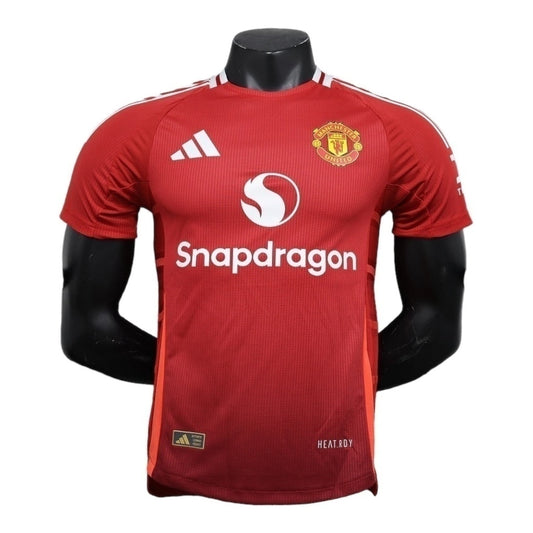 Camisa  Manchester United Titular 24/25 - Jogador - Central das Camisas