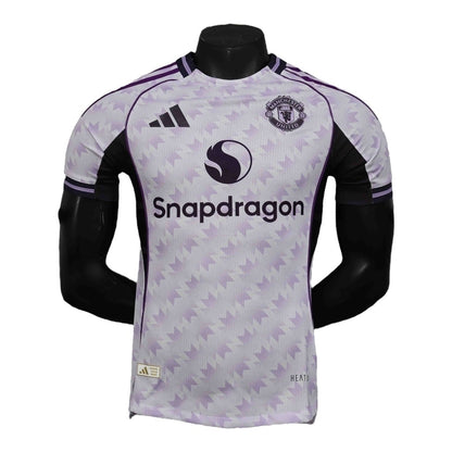 Camisa  Manchester United Reserva 25/26 - Jogador - Central das Camisas