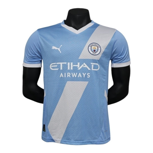 Camisa  Manchester City Titular 25/26 - Jogador - Central das Camisas