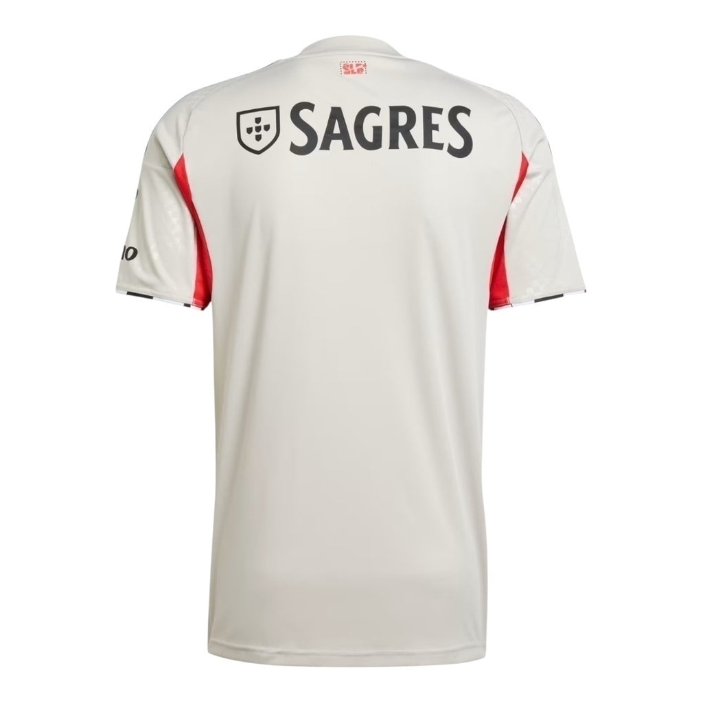 Camisa Benfica II 25/26 - Torcedor Masculina - Bege - Central das Camisas