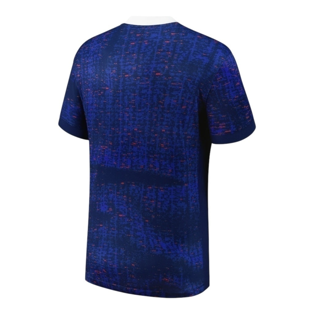 Camisa Seleção França I 25/26 - Torcedor Masculina - Azul com detalhes em vermelho - Central das Camisas