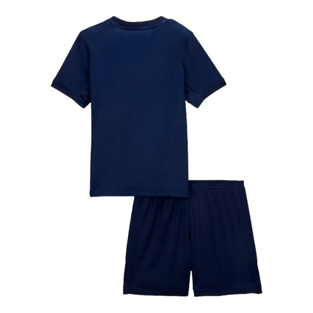 Kit Infantil Paris Saint-Germain I 25/26 - Azul - Central das Camisas