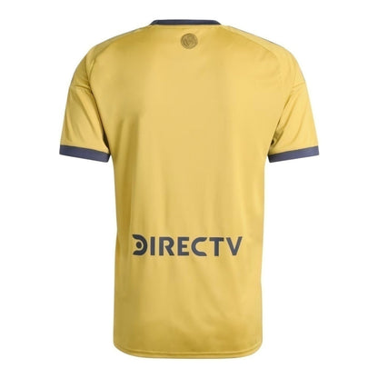 Camisa Boca Juniors II 25/26 - Torcedor Masculina - Amarela com detalhes em azul - Central das Camisas