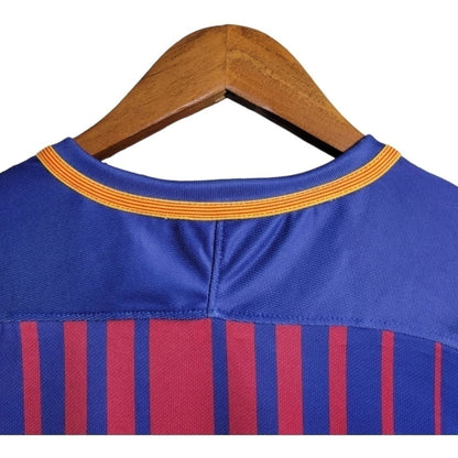 Camisa Barcelona Titular 17/18 - Retrô - Central das Camisas