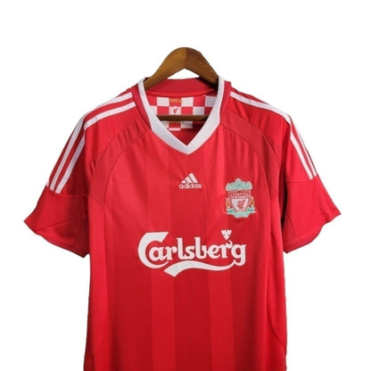 Camisa Liverpool Ed. Champions League Titular 08/09 - Retrô - Central das Camisas