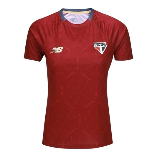 Camisa São Paulo Treino 25/26 - Feminina - Central das Camisas