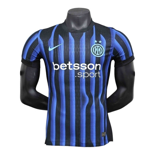 Camisa  Inter de Milão Titular 25/26 - Jogador - Central das Camisas