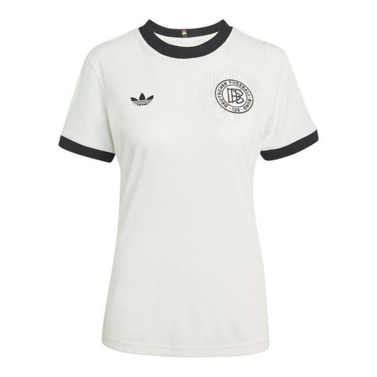 Camisa Inspirada Seleção Alemanha Ed. Aniversário 125 Anos Titular 25/26 - Feminina  Central das Camisas 