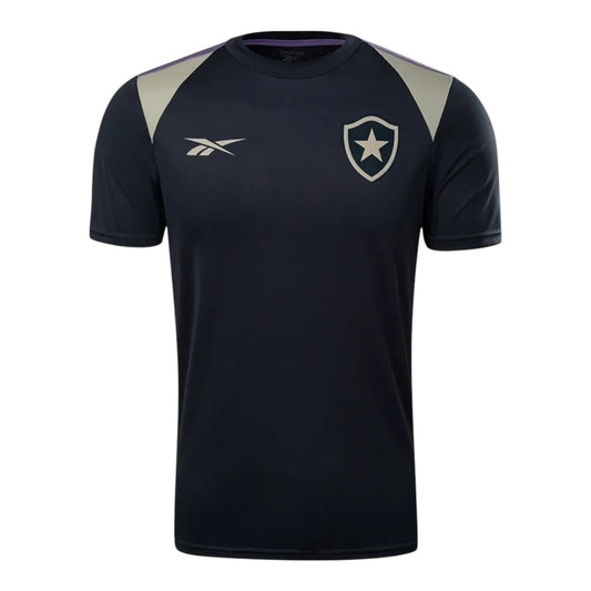 Camisa Inspirada Botafogo Treino 25/26 - Torcedor Masculina - Preta  Central das Camisas 