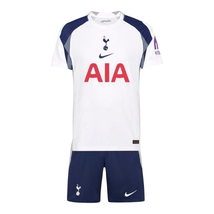 Kit Infantil Tottenham I 25/26 - Branco e azul - Central das Camisas