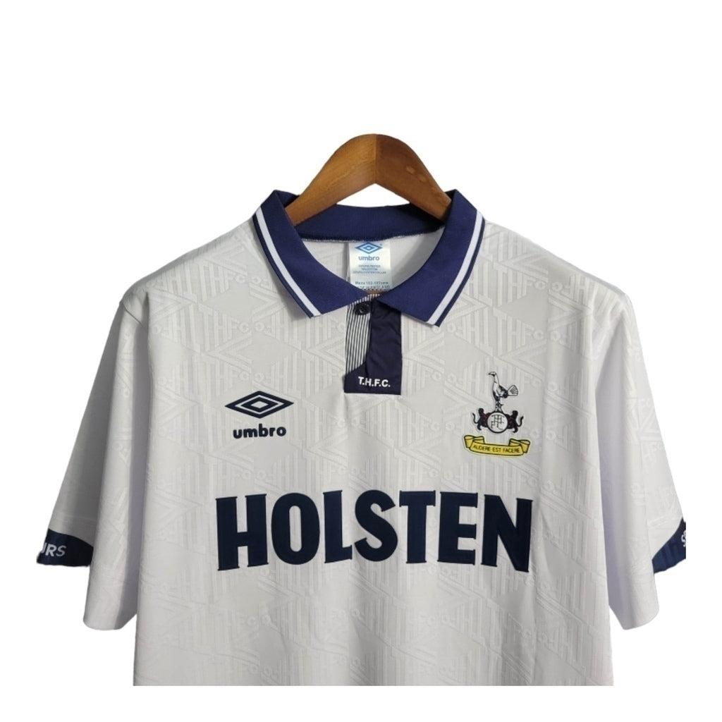 Camisa Tottenham Titular 91/93 - Retrô - Central das Camisas