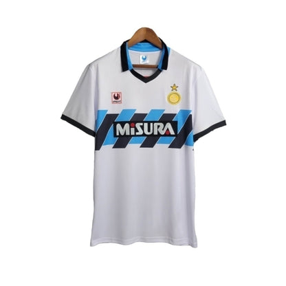 Camisa Inter de Milão Visitante 90/91 - Retrô - Central das Camisas