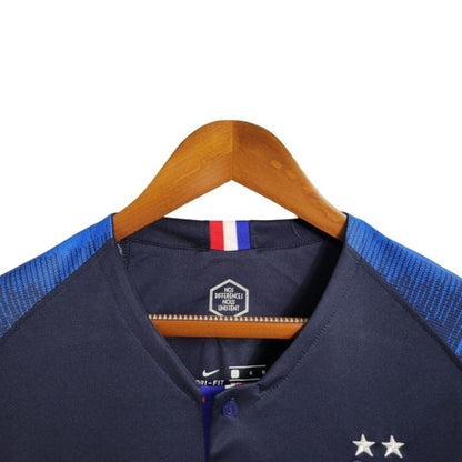 Camisa França Copa do Mundo Titular 2018 - Retrô - Central das Camisas