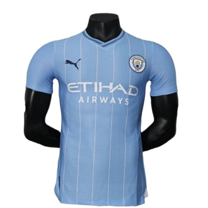Camisa  Manchester City Titular 24/25 - Jogador - Central das Camisas