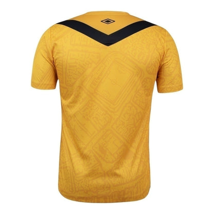 Camisa Santos III 24/25 - Torcedor Masculina - Amarela com detalhes em preto