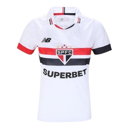 Camisa São Paulo Titular 24/25 - Feminina - Central das Camisas