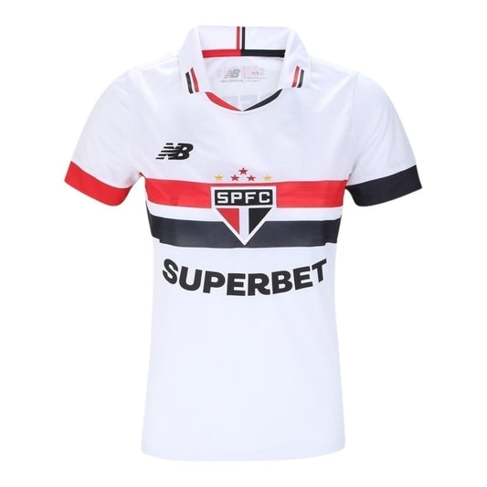 Camisa São Paulo Titular 24/25 - Feminina - Central das Camisas