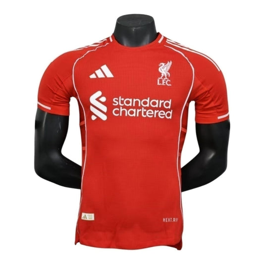 Camisa  Liverpool Titular 25/26 - Jogador - Central das Camisas