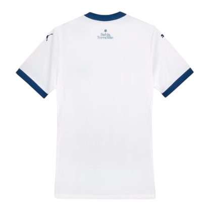 Camisa Inspirada Bahia I 25/26 - Torcedor Feminina - Branca com detalhes em azul  Central das Camisas 
