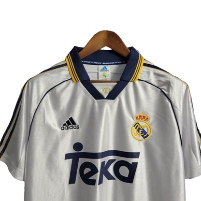 Camisa Real Madrid Titular 98/00 - Retrô - Central das Camisas