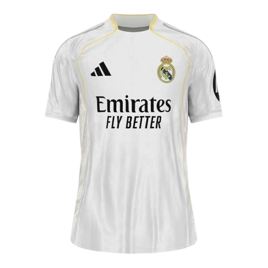 Camisa Real Madrid Titular 25/26 - Torcedor - Central das Camisas