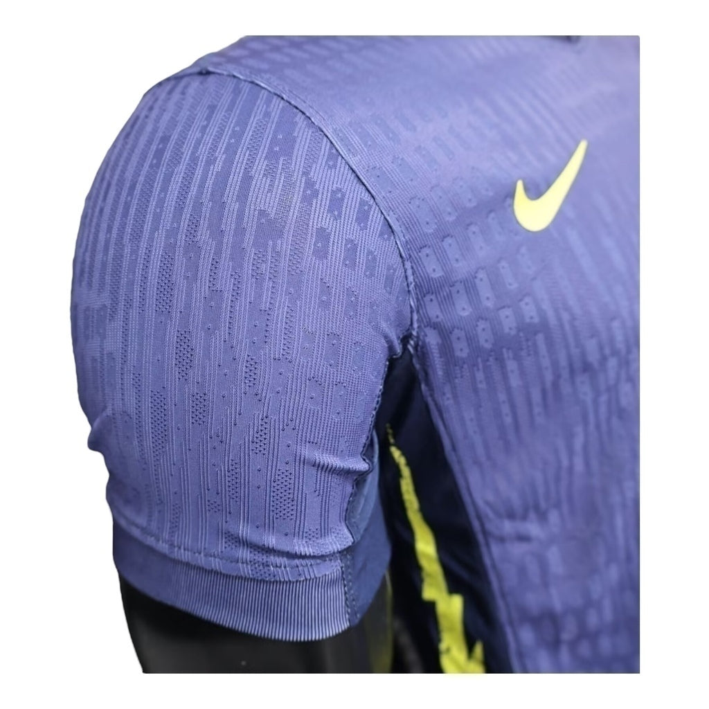 Camisa  Atlético de Madrid II 25/26 - Jogador Masculina - Azul - Central das Camisas
