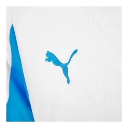Camisa Olympique Marseille I 25/26 - Torcedor Masculina - Branca e azul - Central das Camisas
