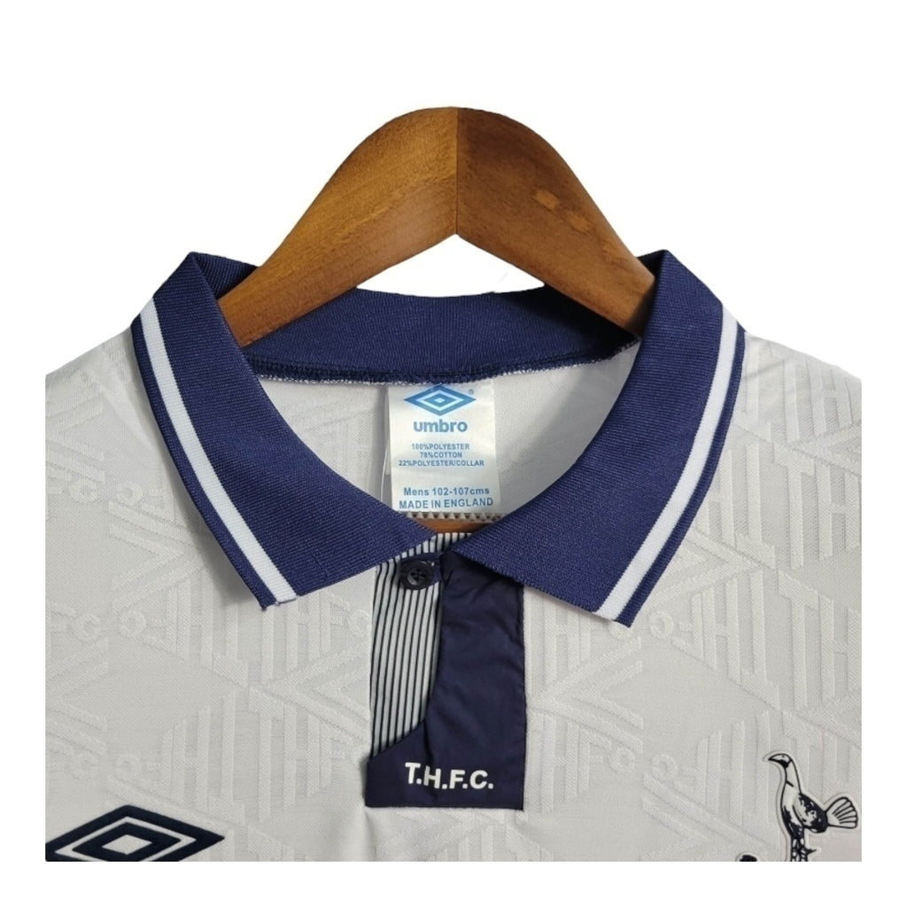 Camisa Tottenham Titular 91/93 - Retrô - Central das Camisas