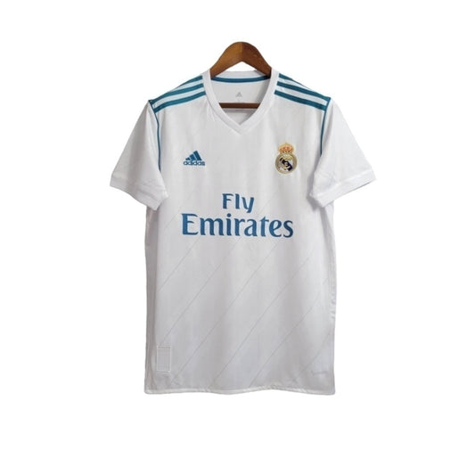 Camisa Real Madrid Titular 17/18 - Retrô - Central das Camisas
