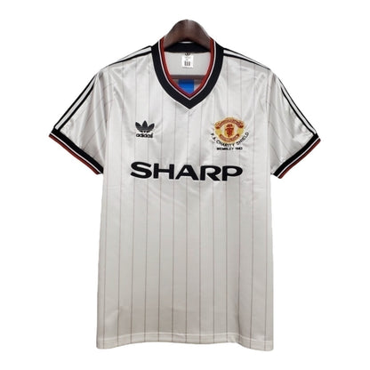 Camisa Manchester United Visitante 1983 - Retrô - Central das Camisas