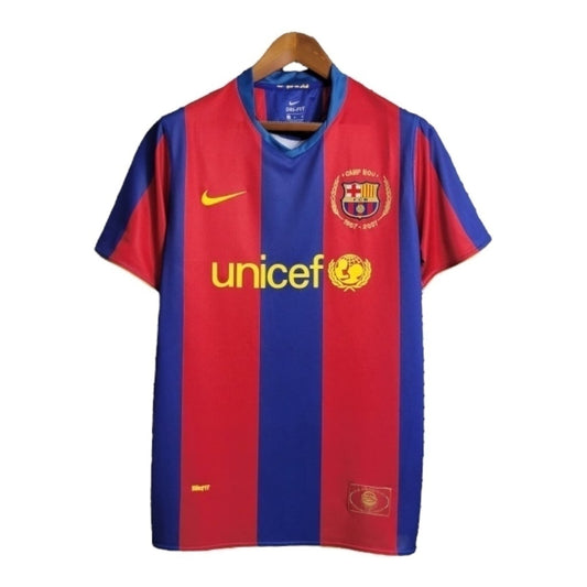 Camisa Barcelona Titular 07/08 - Retrô