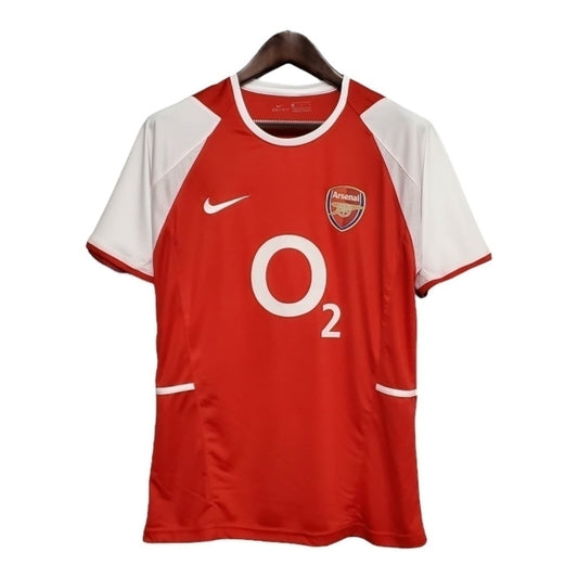 Camisa Arsenal Titular 02/04 - Retrô - Central das Camisas