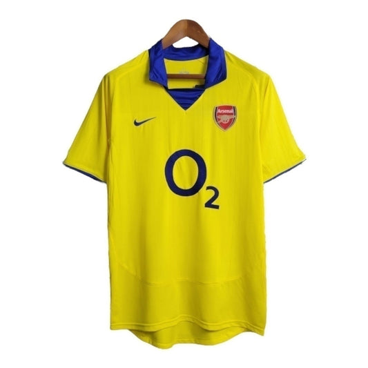 Camisa Arsenal Visitante 03/04 - Retrô - Central das Camisas