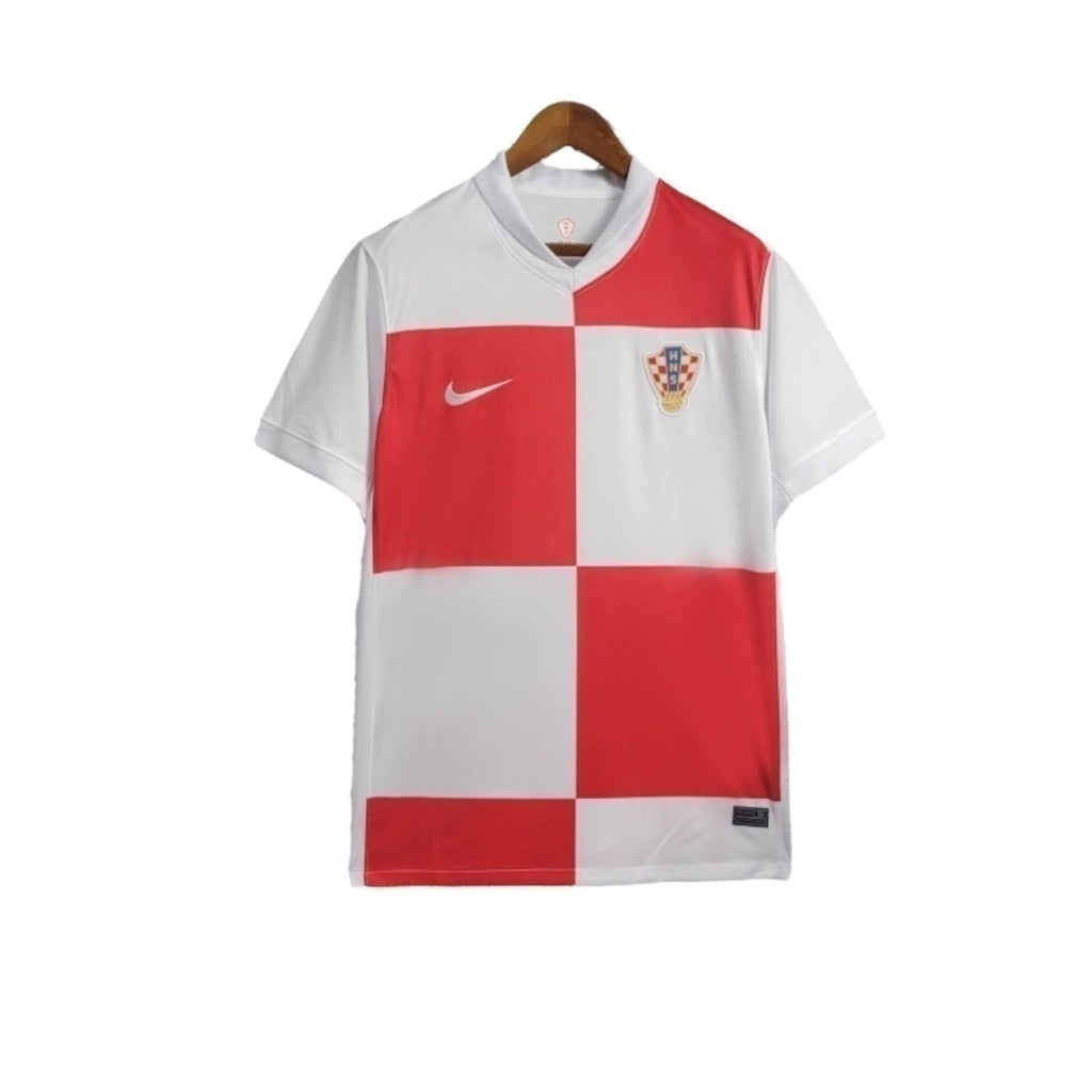 Camisa Croácia Titular 24/25 - Torcedor - Central das Camisas