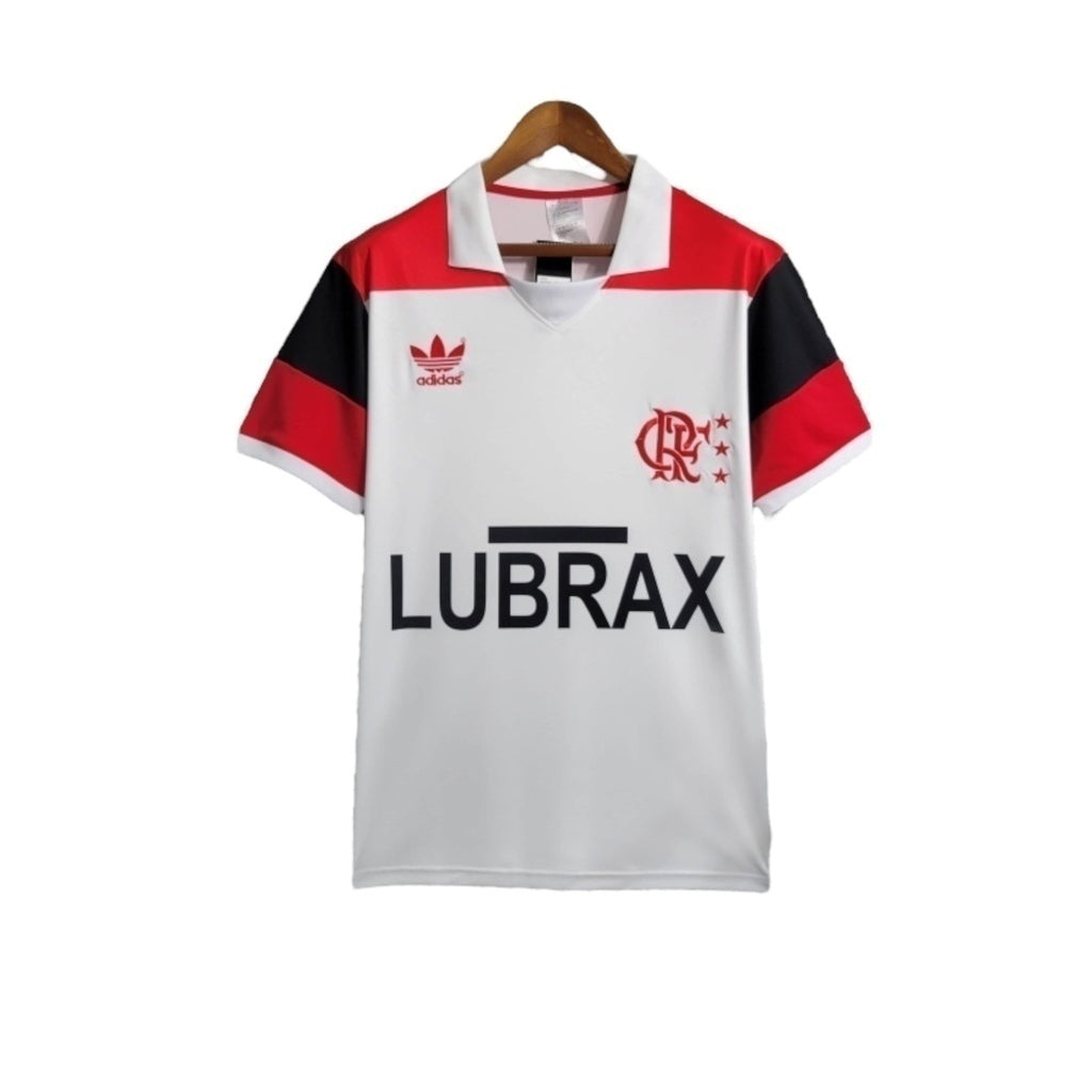 Camisa Flamengo Visitante 1986 - Retrô - Central das Camisas
