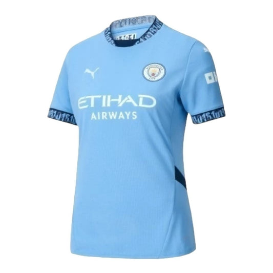 Camisa Manchester City Titular 24/25 - Feminina - Central das Camisas