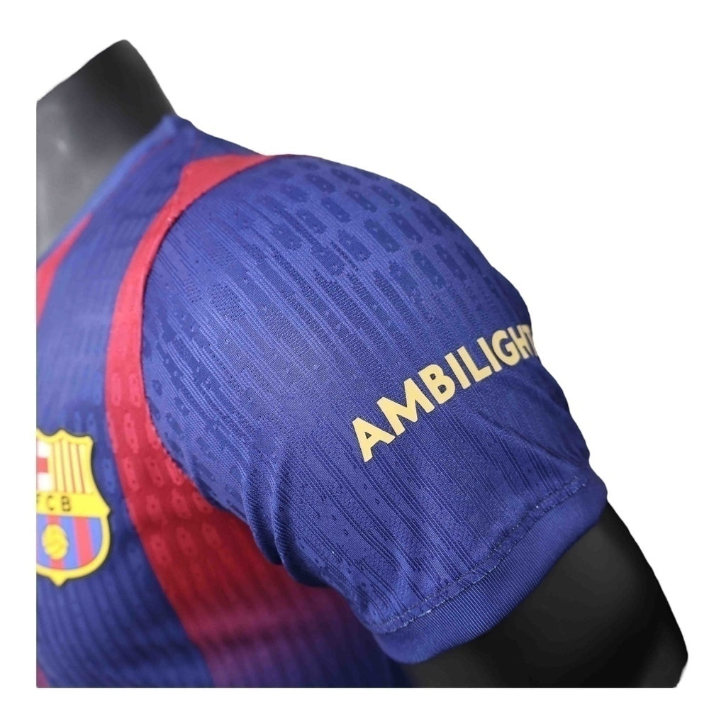 Camisa  Barcelona Titular 25/26 - Jogador - Central das Camisas