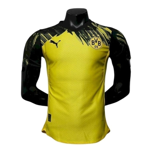 Camisa Inspirada  Borussia Dortmund I 25/26 - Jogador Masculina - Amarela com detalhes em preto  Central das Camisas 